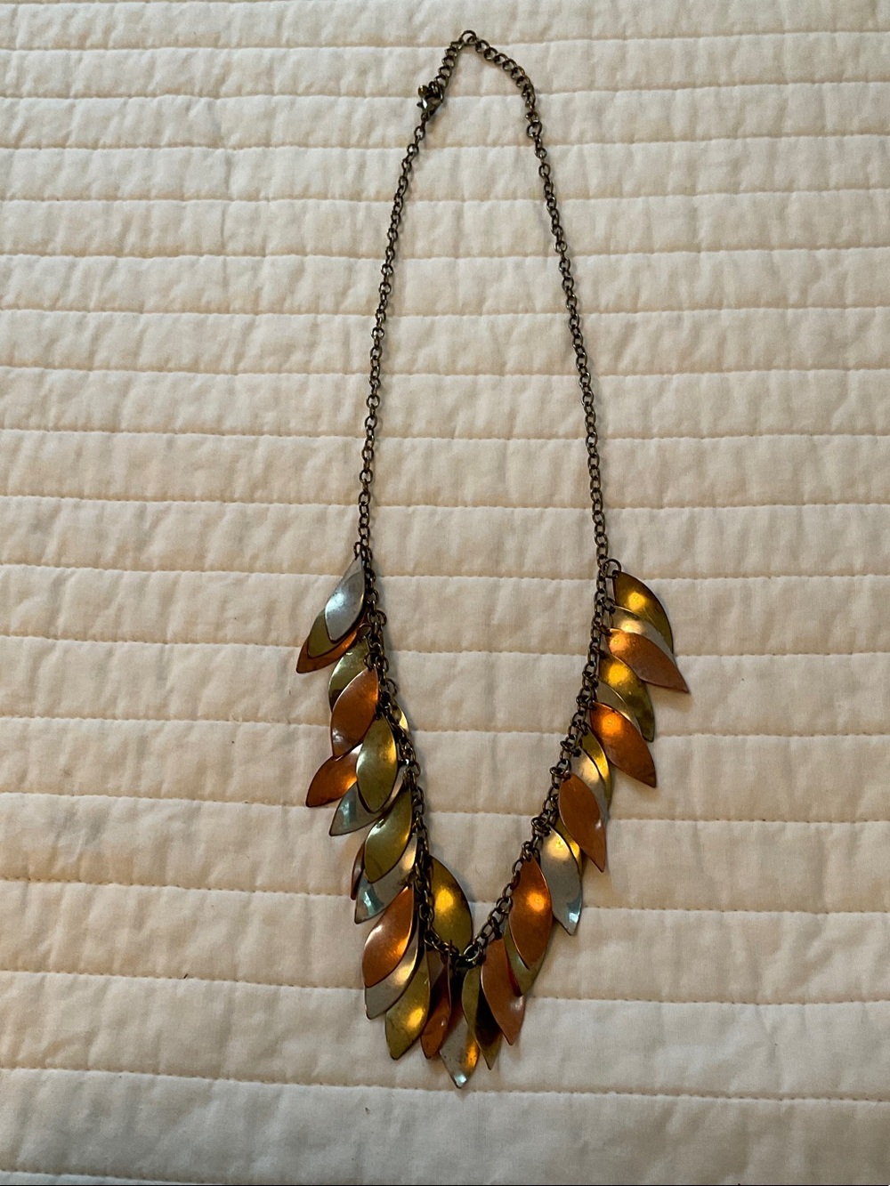 Leaf Bib  Necklace - Women Jewelry